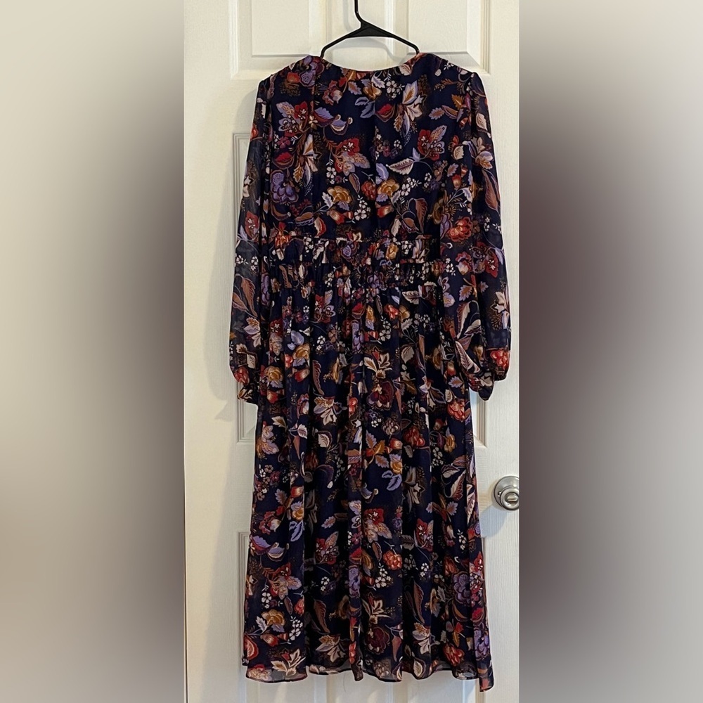 🌸 Julia Jordan Floral Midi Dress – Size 6 - Picture 7 of 12